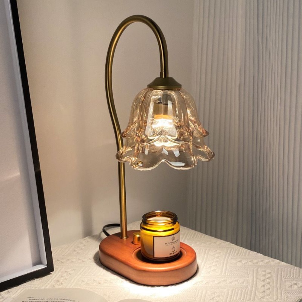 Home Fragrance French - Fransız Retro İnci Çiçeği Mum Eritici