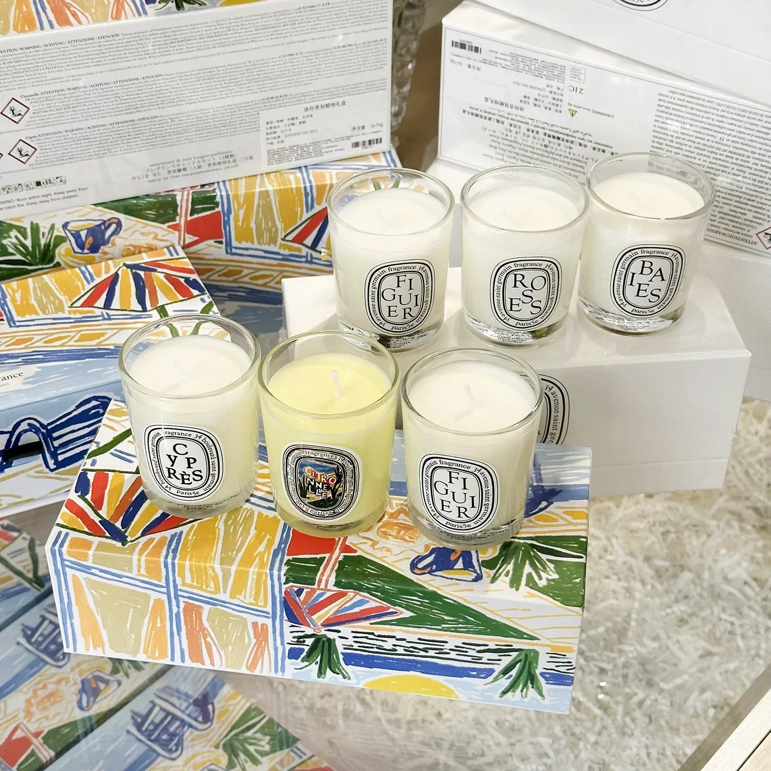 Home Fragrance French - Aromaterapi Mum Doğal Bitki Kokulu Mumlar