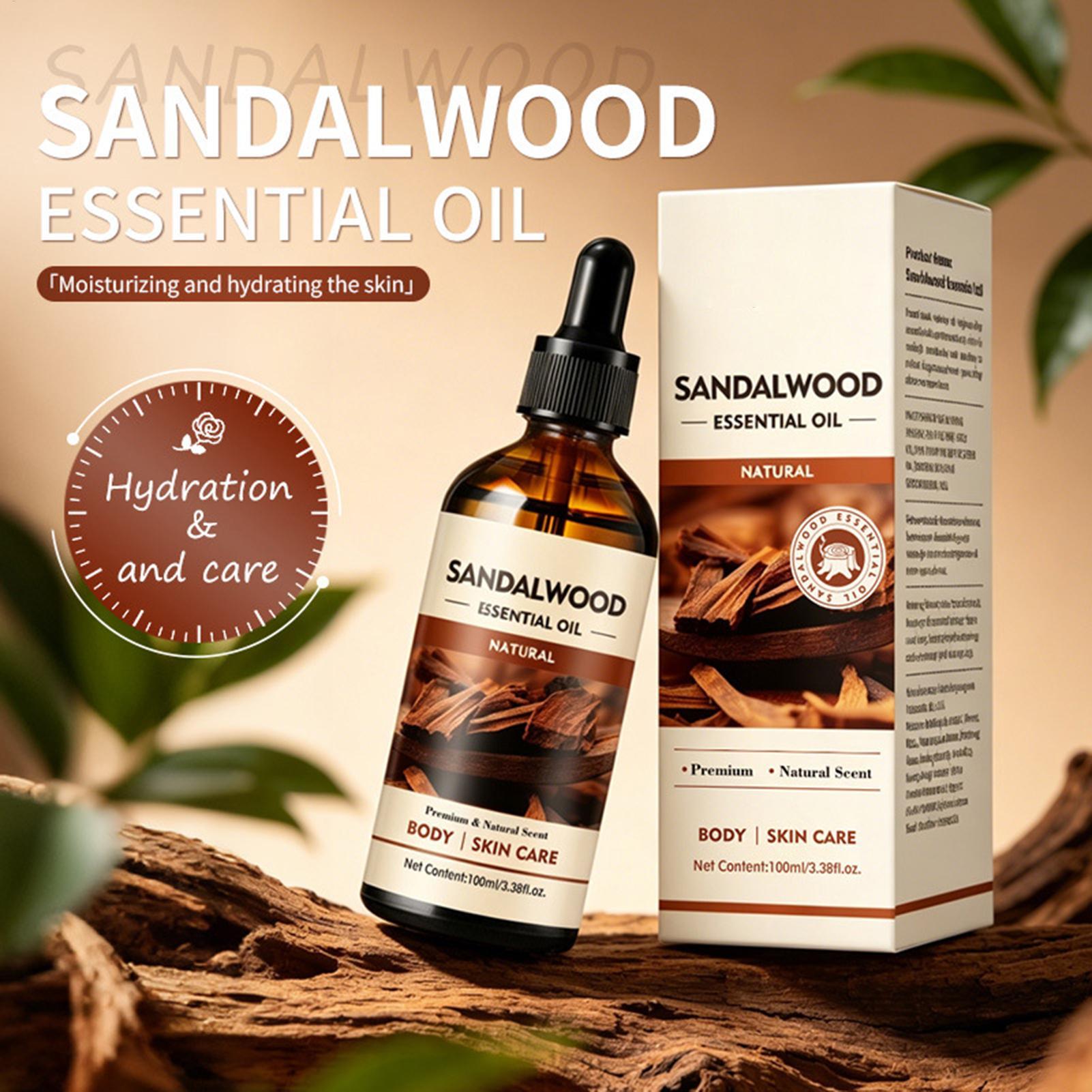 Home Fragrance And Diffuser - Sandal Ağacı Esansiyel Yağı 100ml Doğal